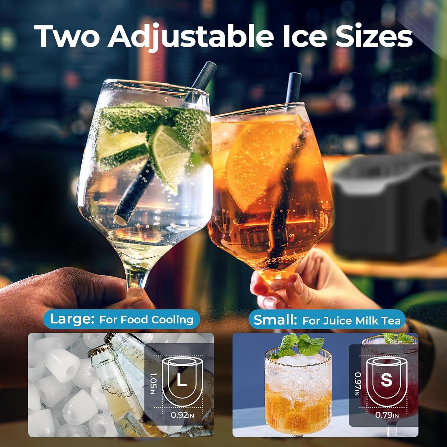 Countertop Ice Maker Z5812B\Z5822G\58012RIM0  (Online Exclusive)