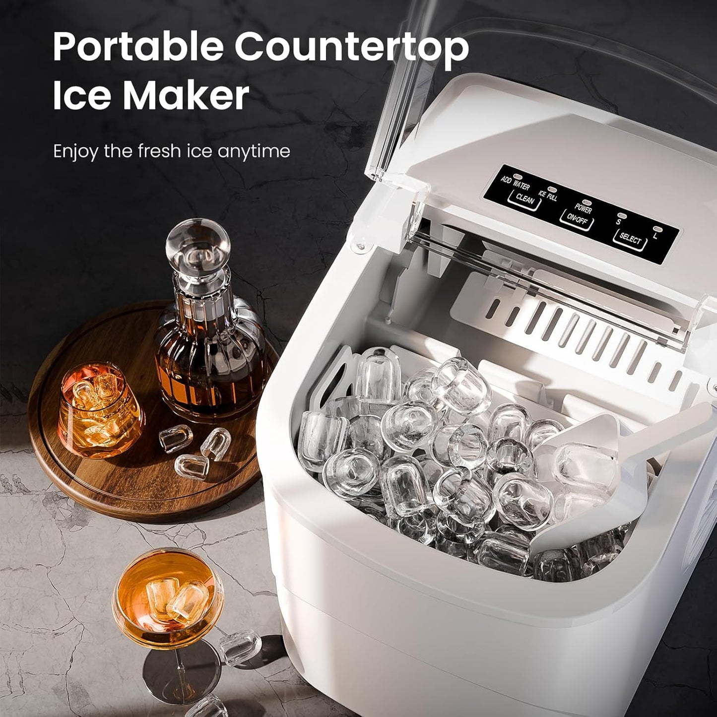 Countertop Ice Maker Z5812B\Z5822G\58012RIM0  (Online Exclusive)