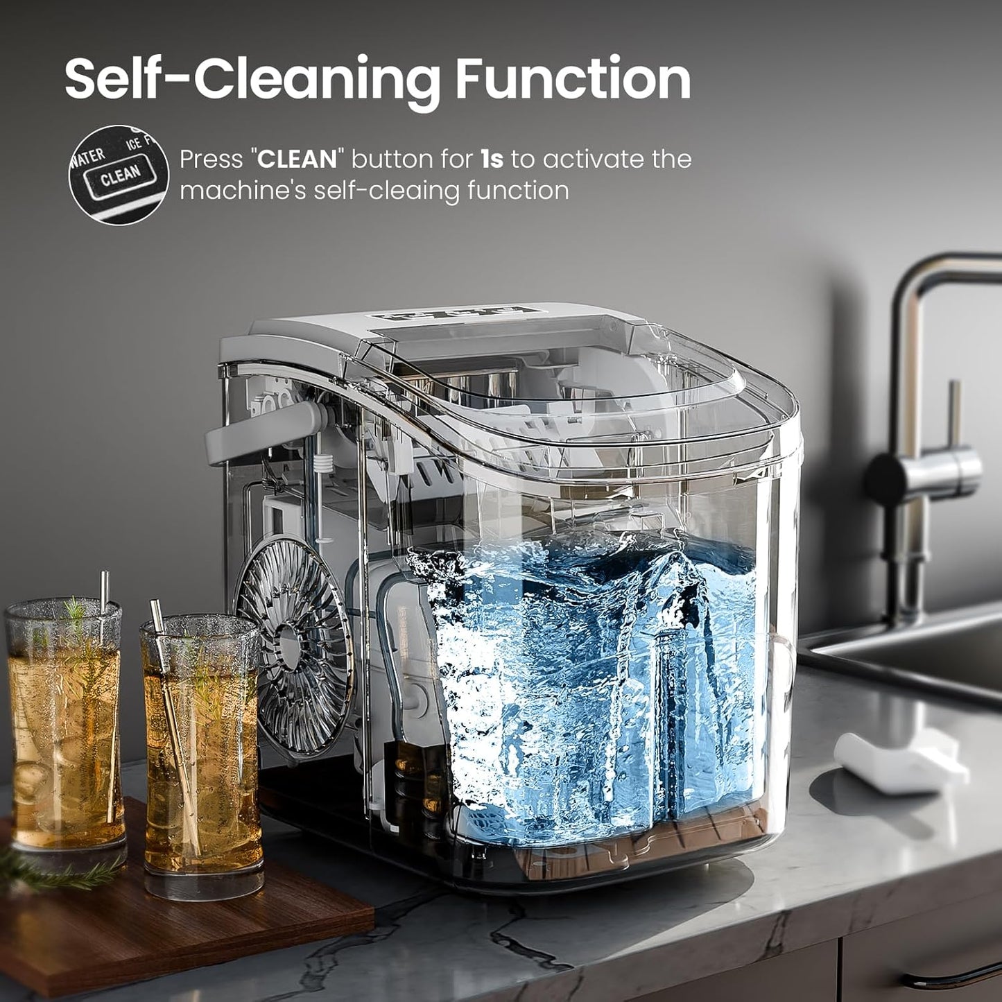 Countertop Ice Maker Z5812B\Z5822G\58012RIM0  (Online Exclusive)