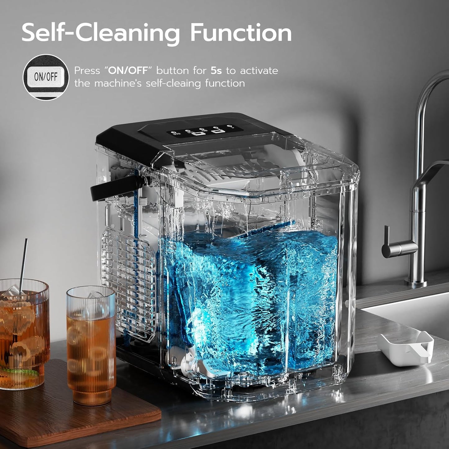Countertop Ice Maker Z5812B\Z5822G\58012RIM0  (Online Exclusive)