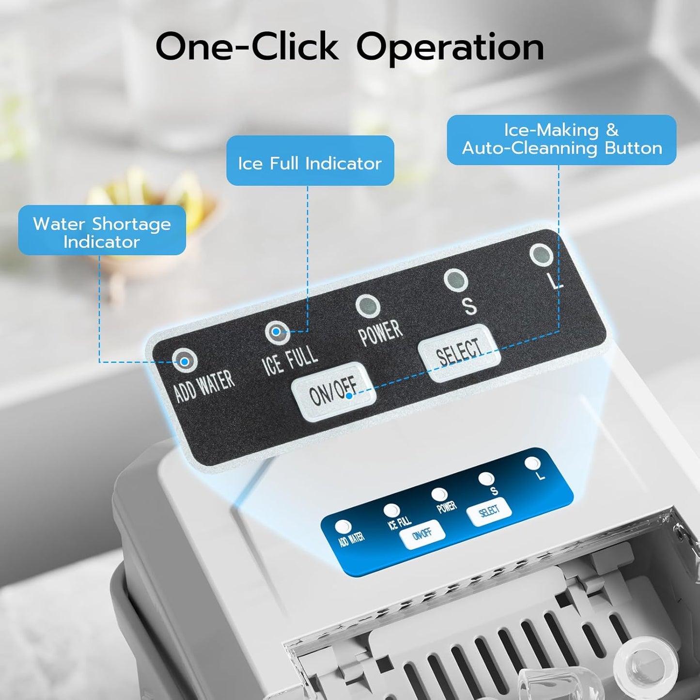 Countertop Ice Maker Z5812B\Z5822G\58012RIM0  (Online Exclusive)