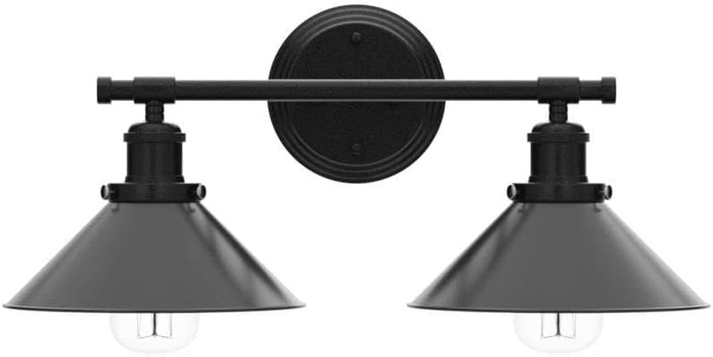 2-3 Matte Black Wall Sconce  (Online Exclusive)