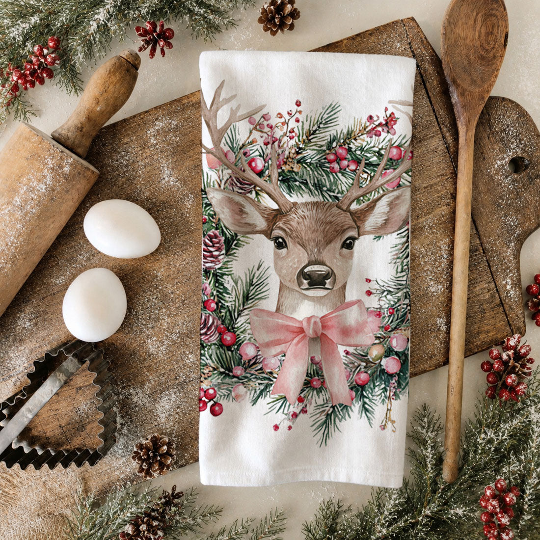 Deer Wreath  (Online Exclusive)