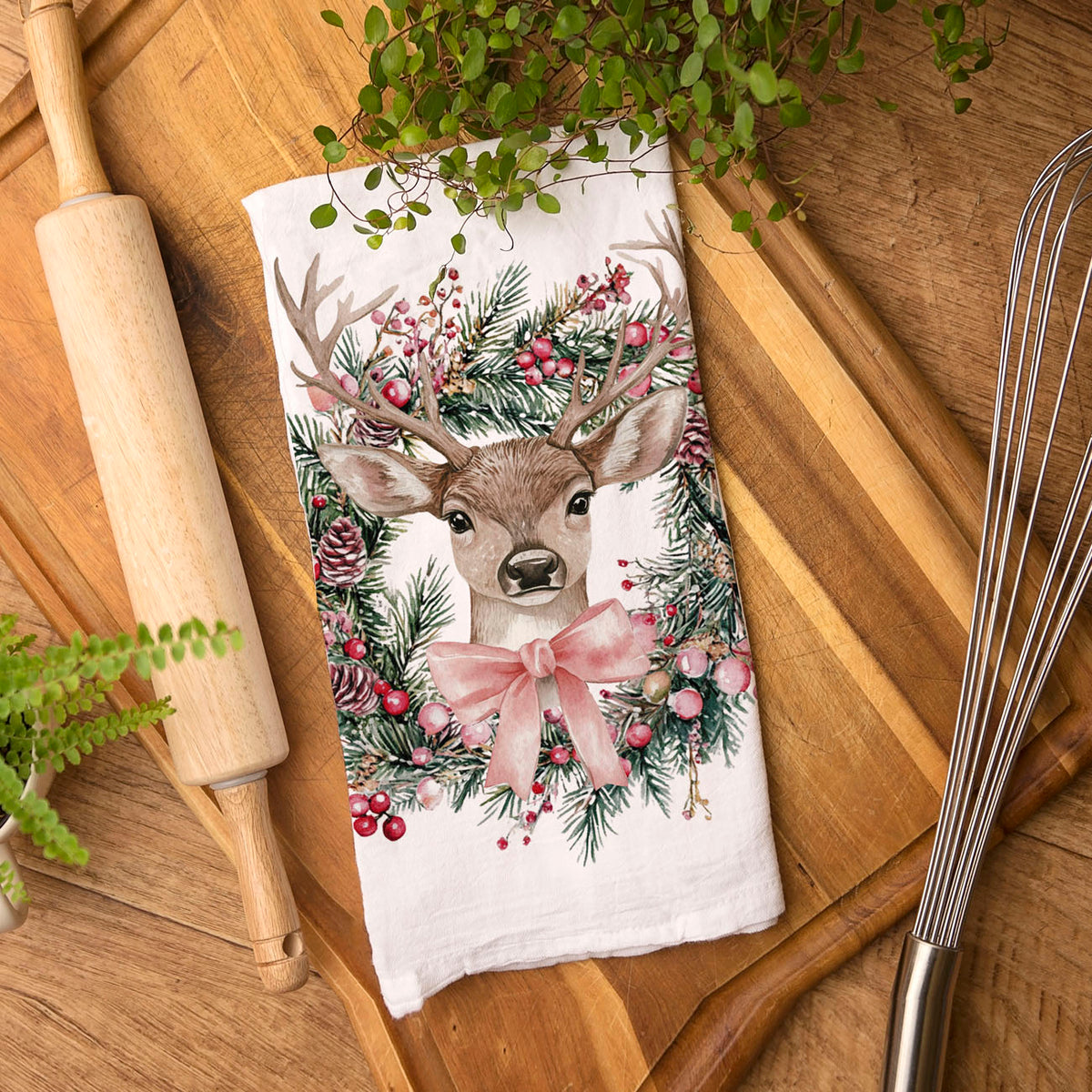 Deer Wreath  (Online Exclusive)