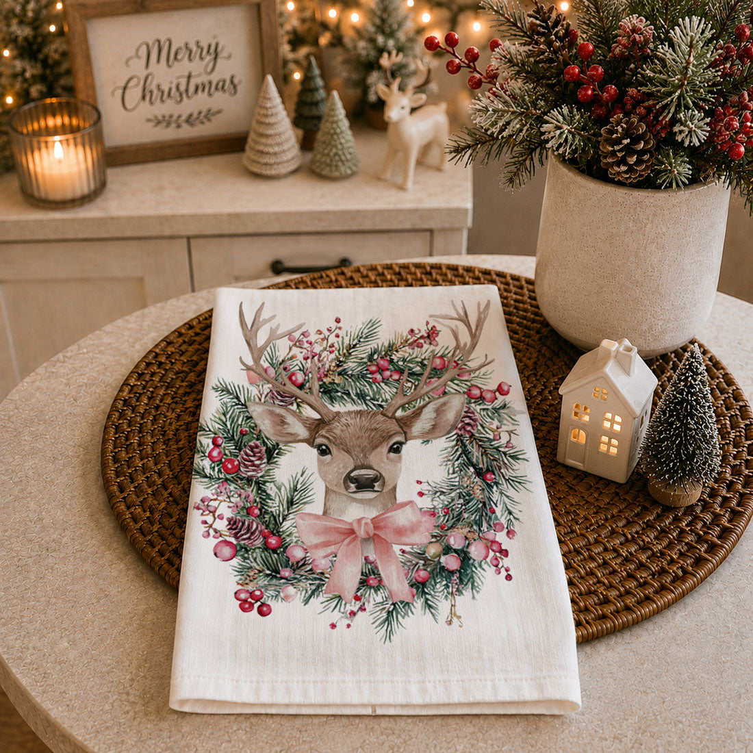 Deer Wreath  (Online Exclusive)
