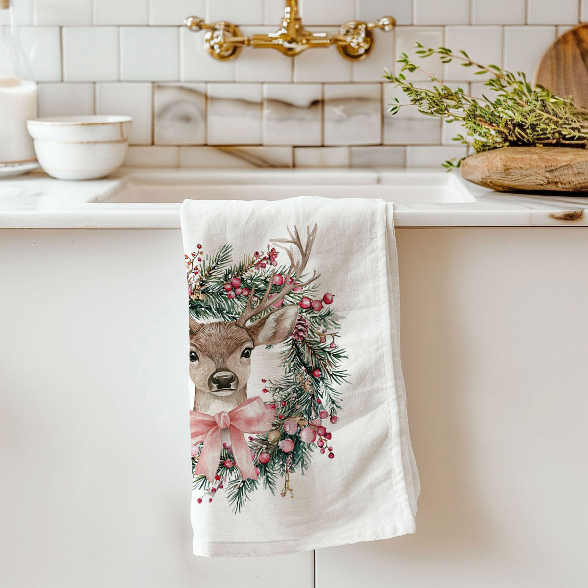Deer Wreath  (Online Exclusive)