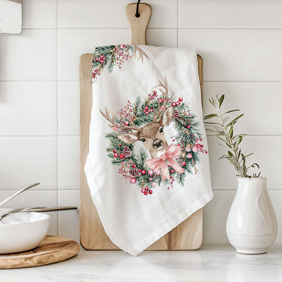 Deer Wreath  (Online Exclusive)
