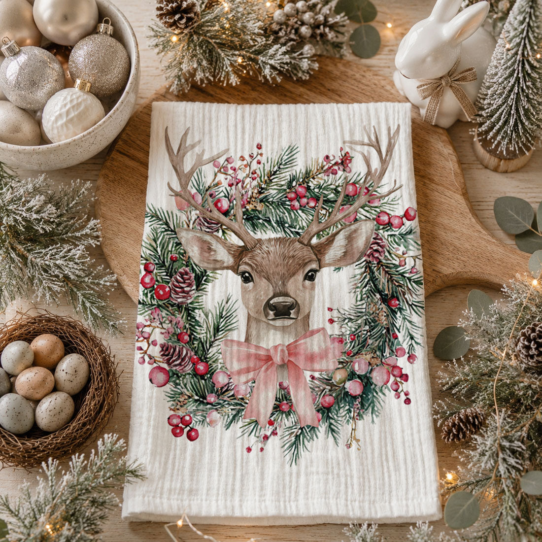 Deer Wreath  (Online Exclusive)