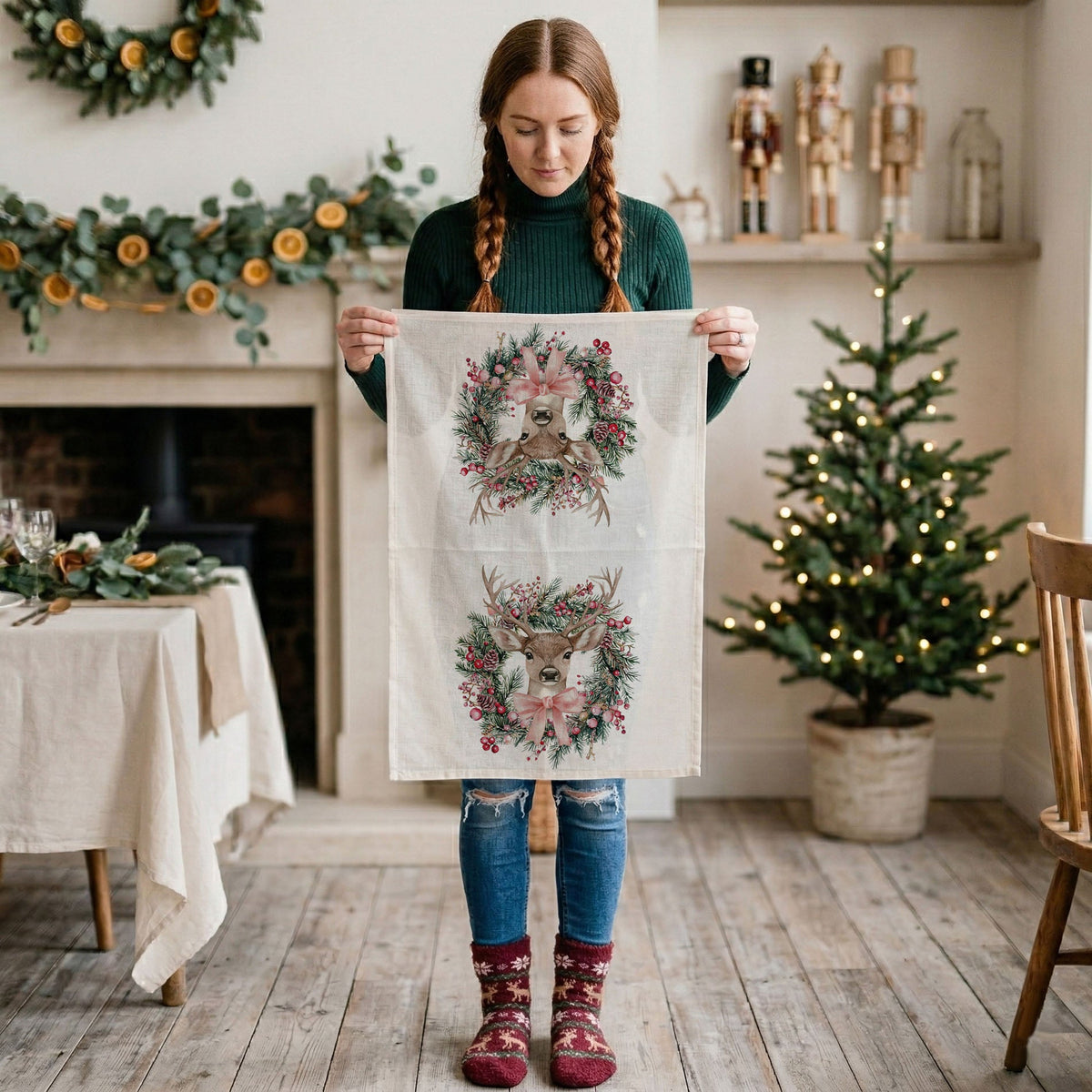 Deer Wreath  (Online Exclusive)