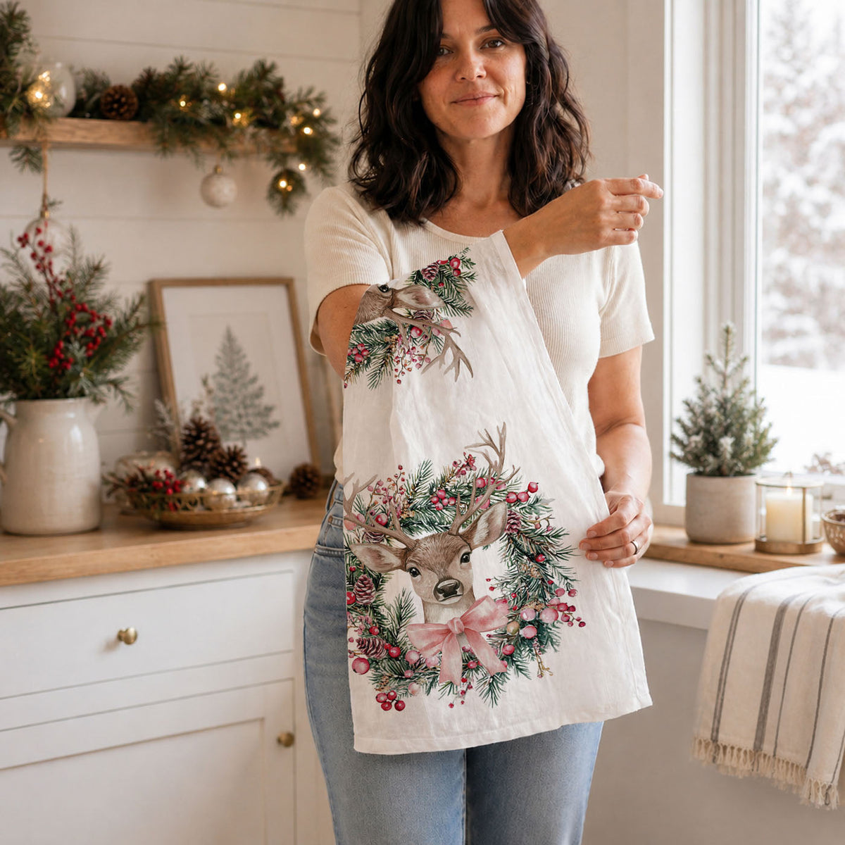 Deer Wreath  (Online Exclusive)