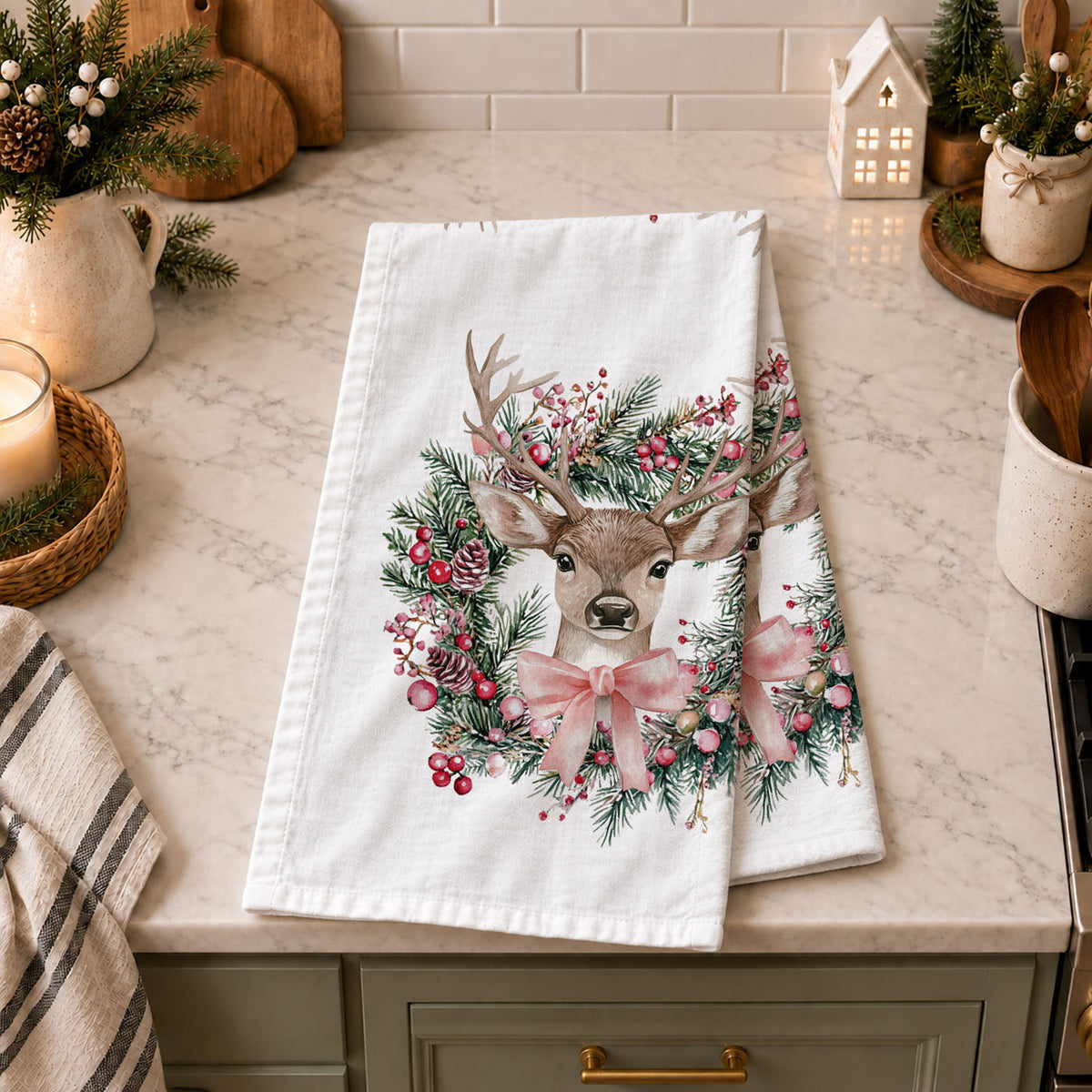 Deer Wreath  (Online Exclusive)