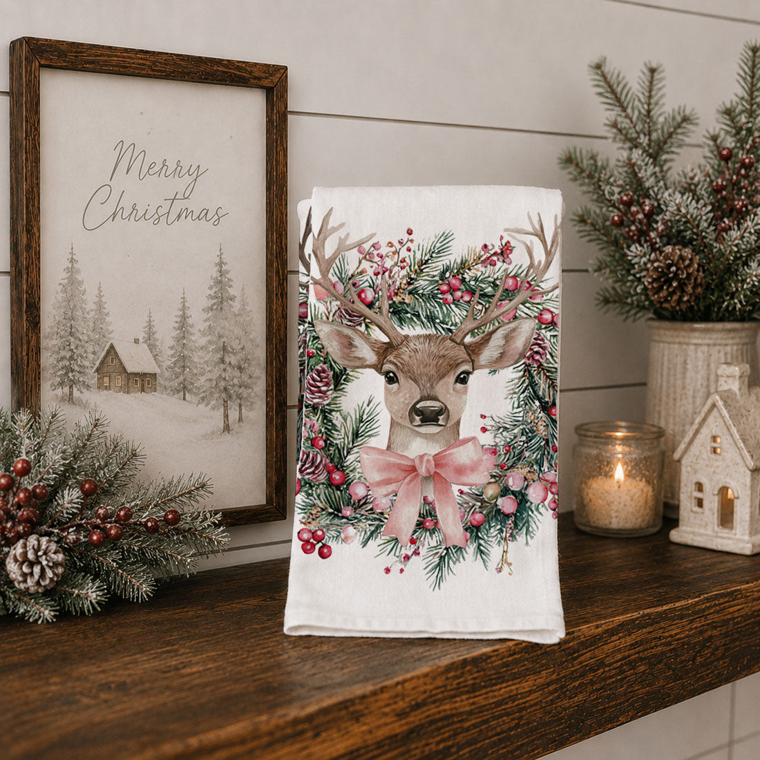 Deer Wreath  (Online Exclusive)