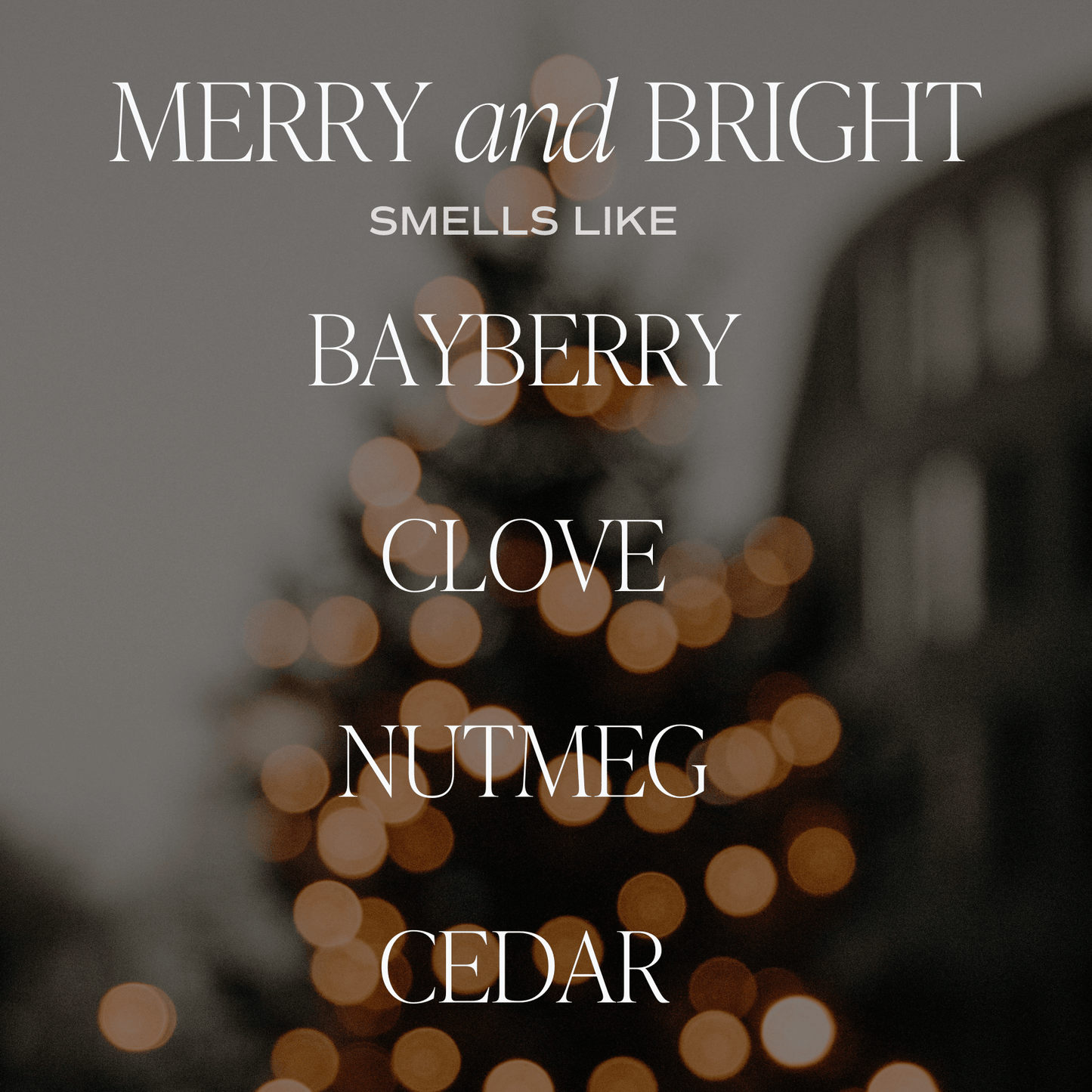 Merry and Bright Candle