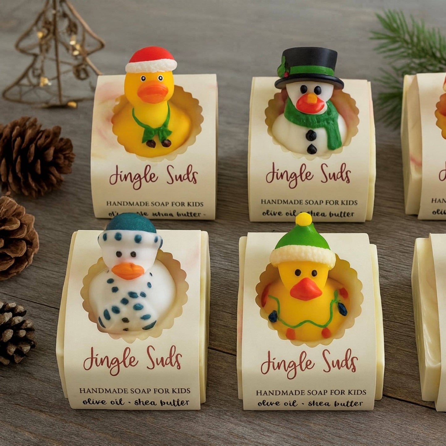 Jingle Suds Holiday Soap