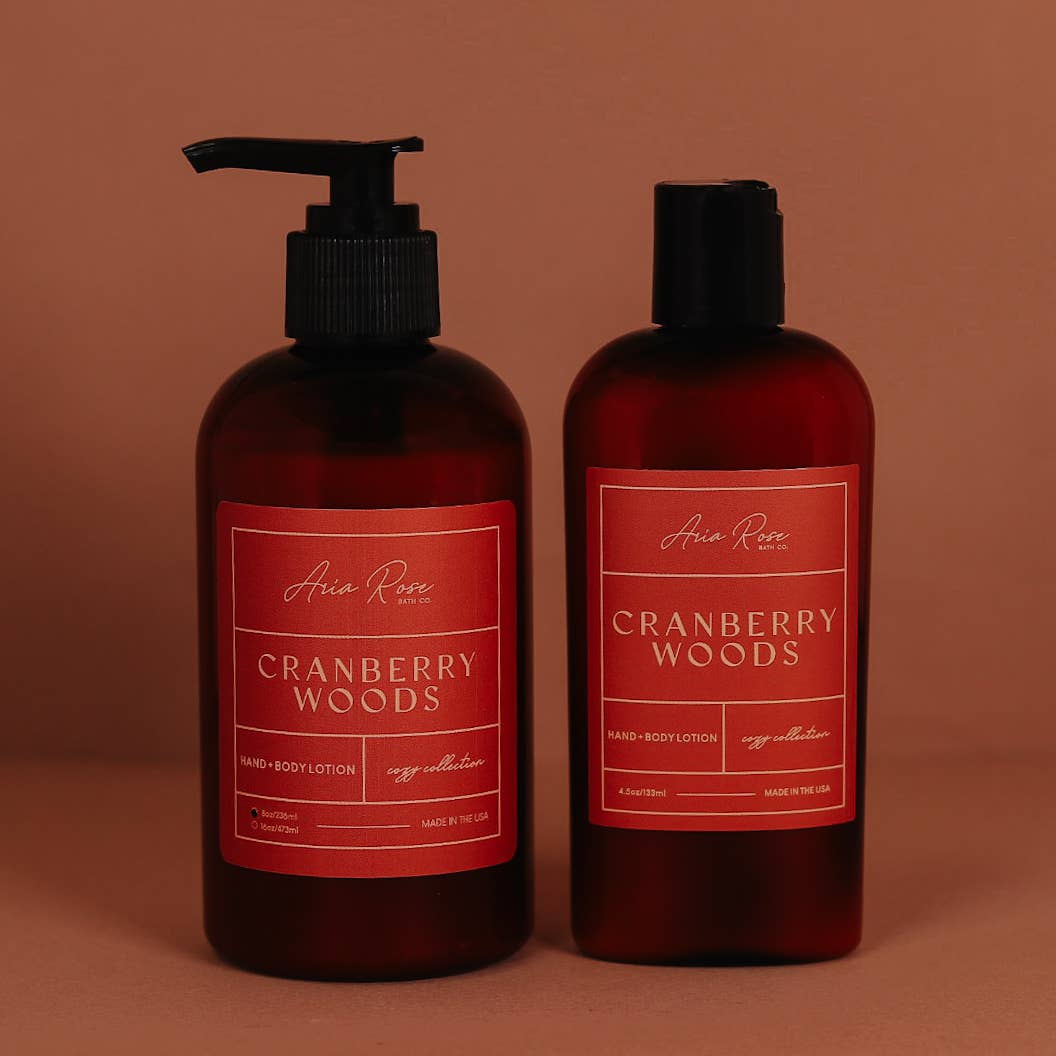 Cranberry Woods Hand + Body Lotion