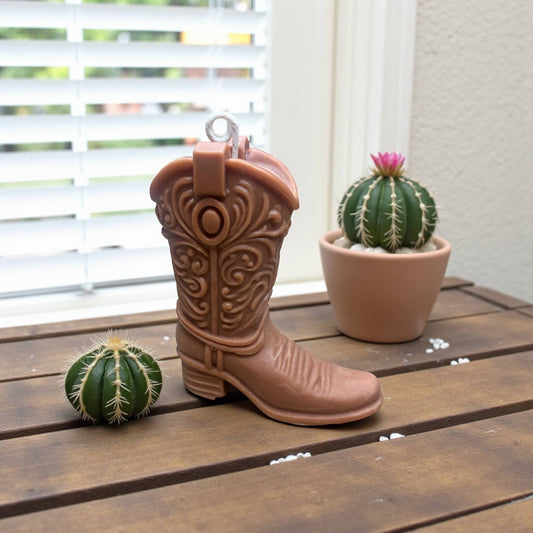 Boot Pillar Candle