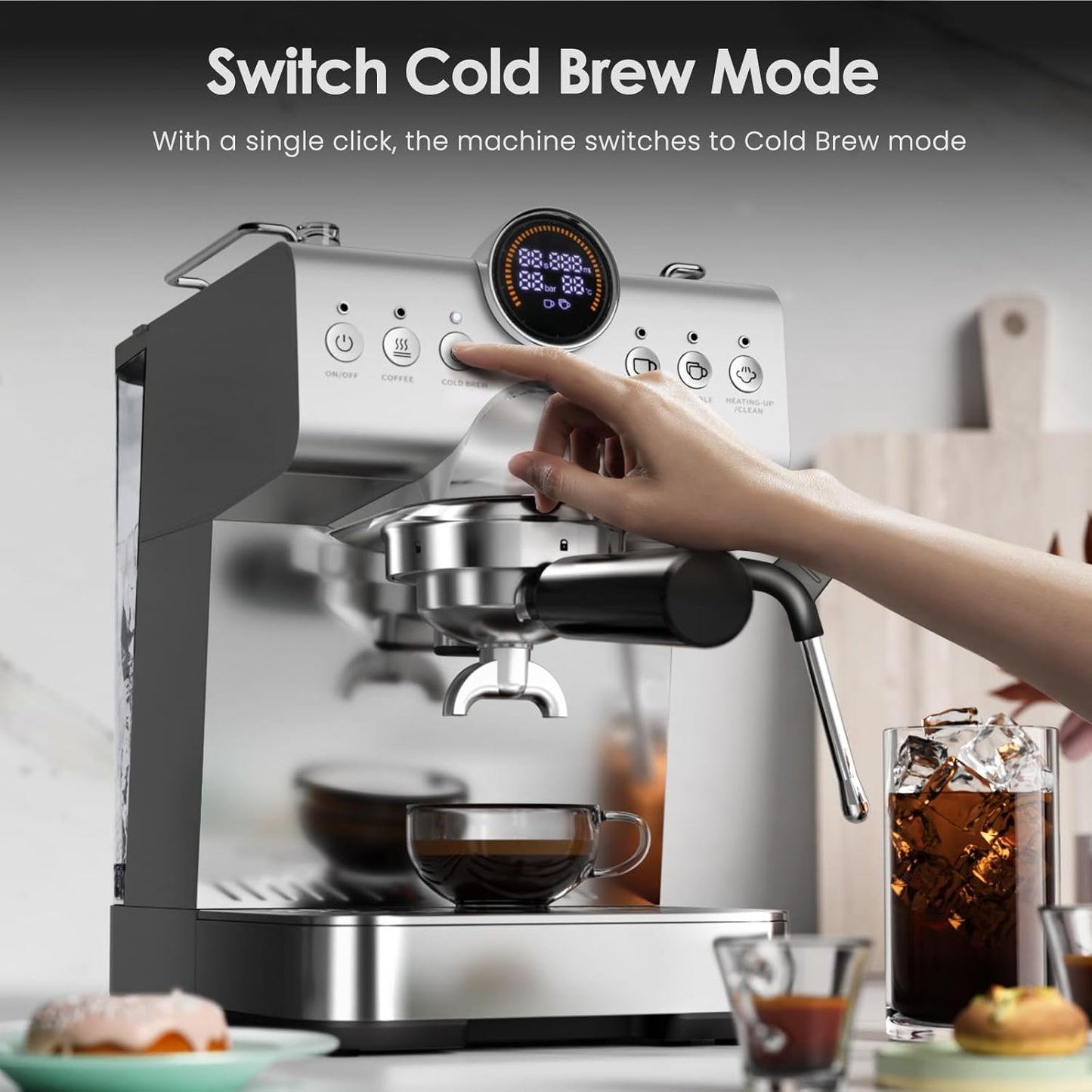 Espresso Machine with Cold Brew CM8057  (Online Exclusive)