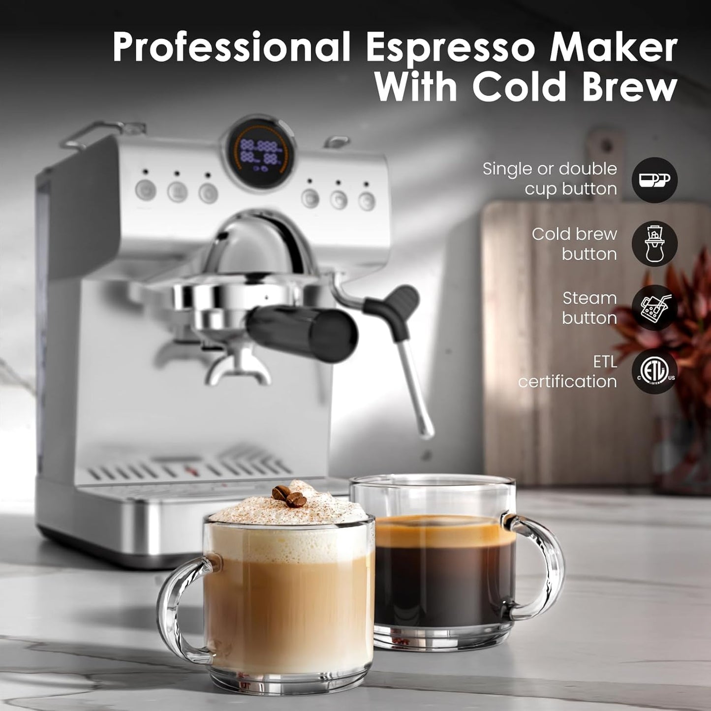 Espresso Machine with Cold Brew CM8057  (Online Exclusive)