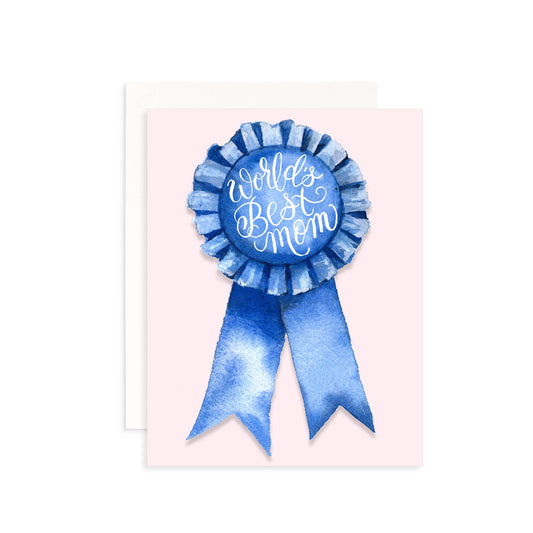 World's Best Mom Mother's Day Greeting Card