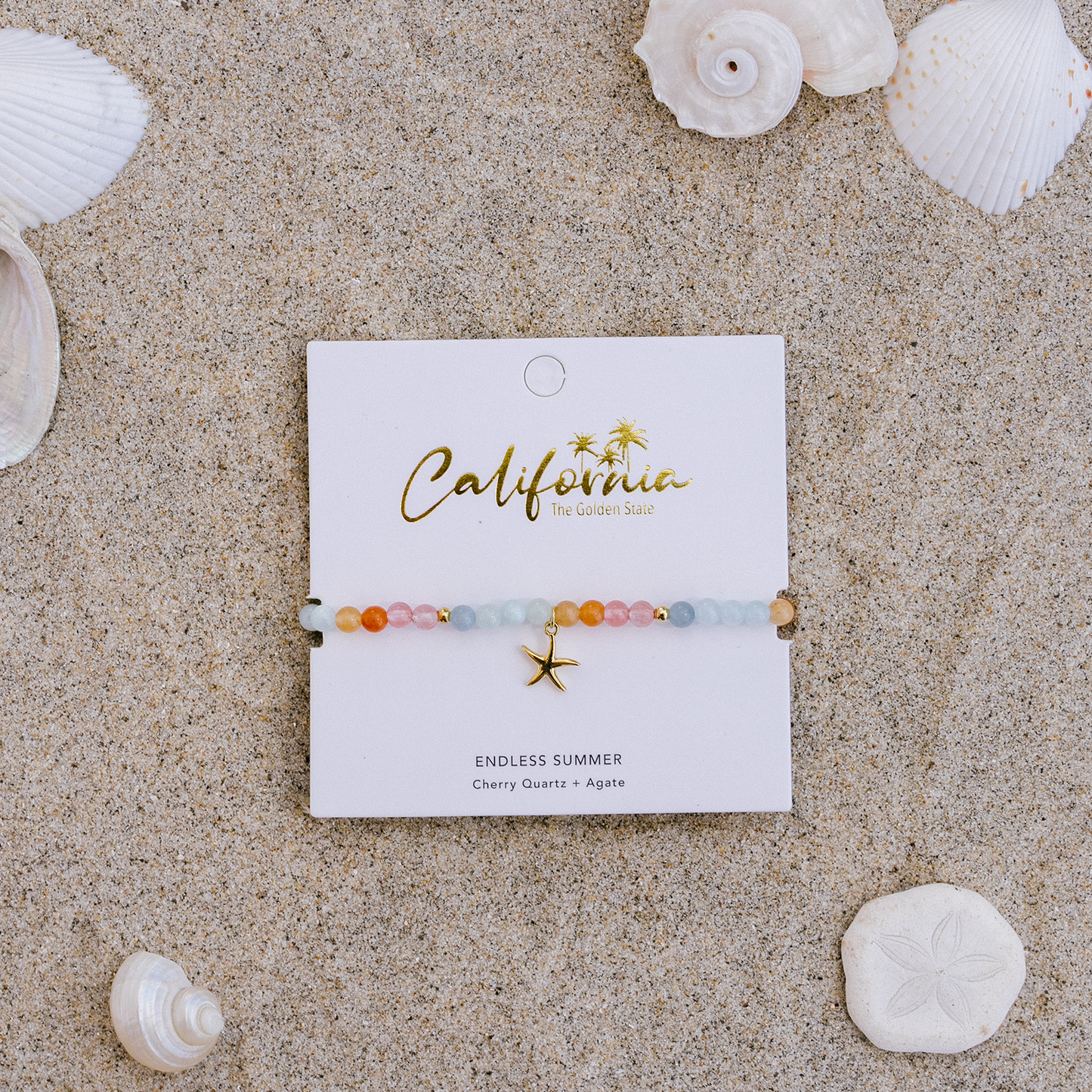 Endless Summer California Healing 4mm Bracelet