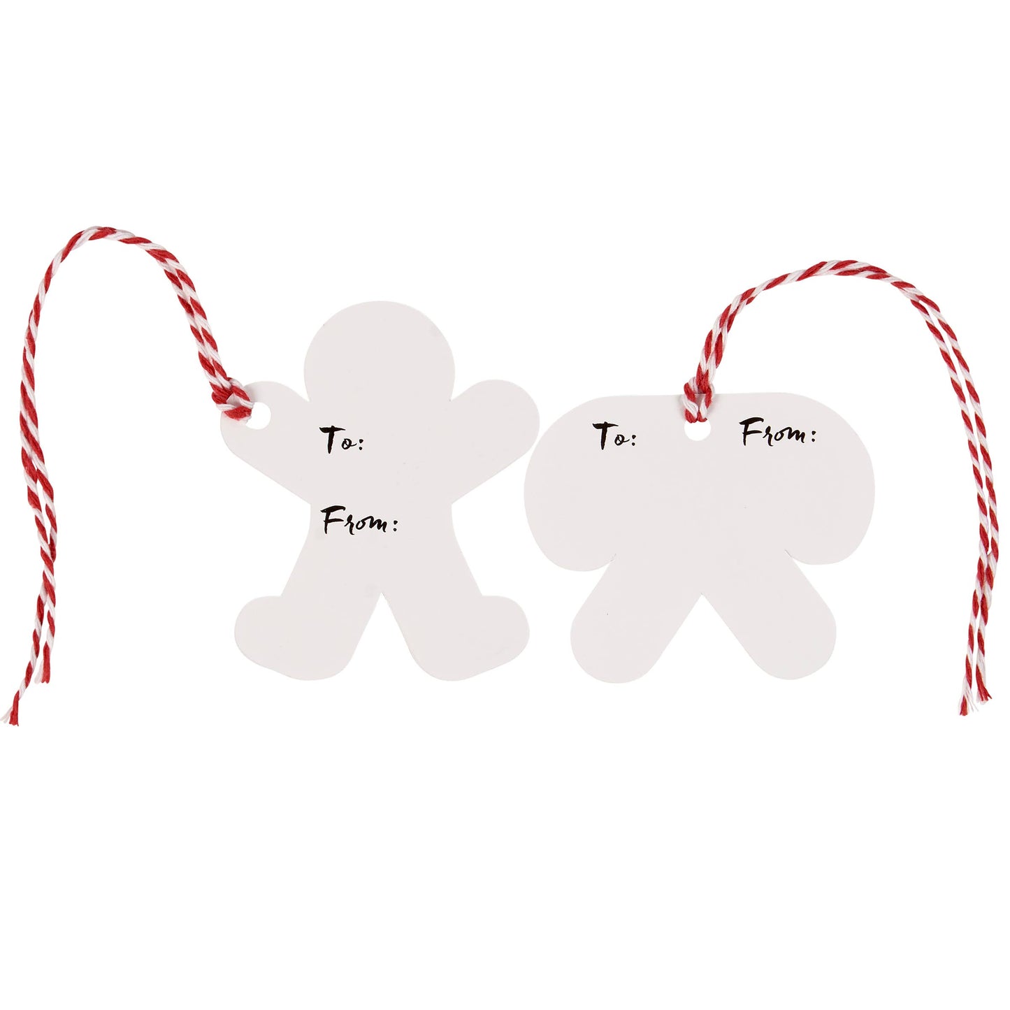 Gingerbread Men Gift Tag Set