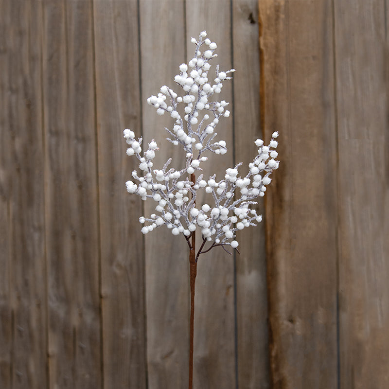 Snowball Glittered Pick