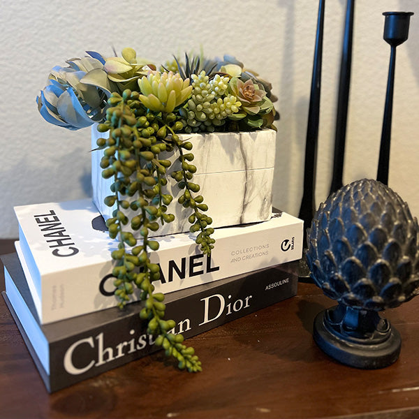 Marble-Like Flower Vases, Pick Your Style (Online Exclusive)