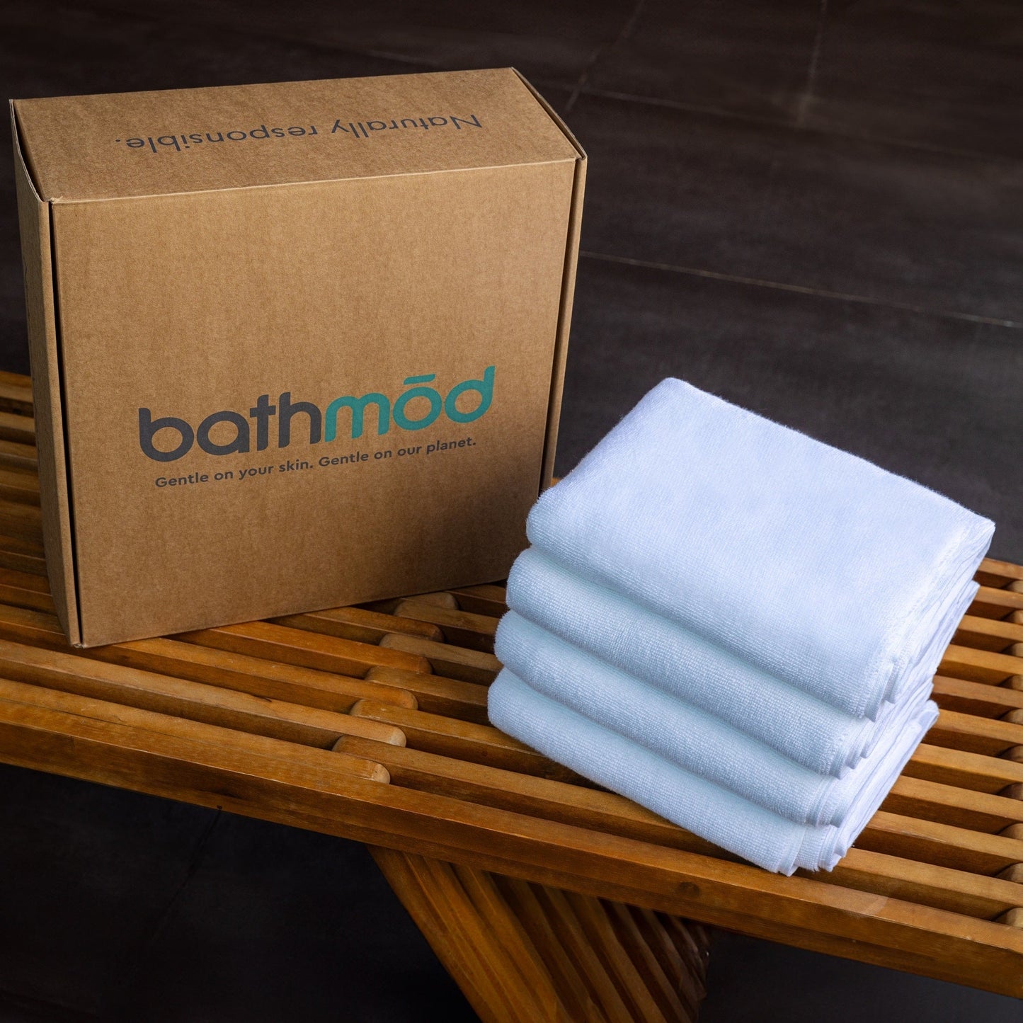 Luxury Organic Bath Mats (Four Pack)  (Online Exclusive)