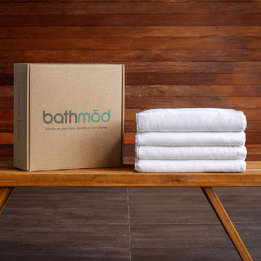 Luxury Organic Bath Towels (Four Pack)  (Online Exclusive)