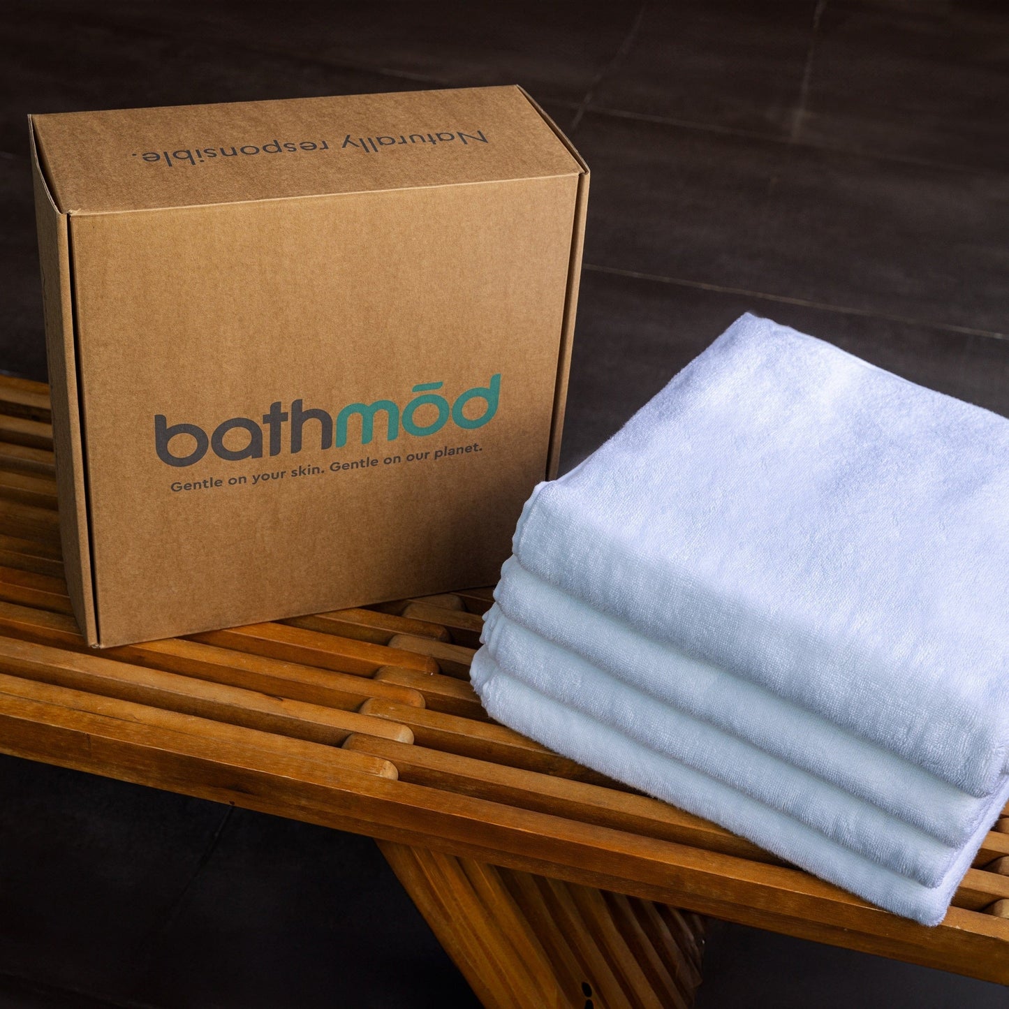Luxury Organic Bath Towels (Four Pack)  (Online Exclusive)