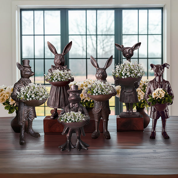 Charming Frog Bronze Bowl | Dapper Critters Collection (Online Exclusive)