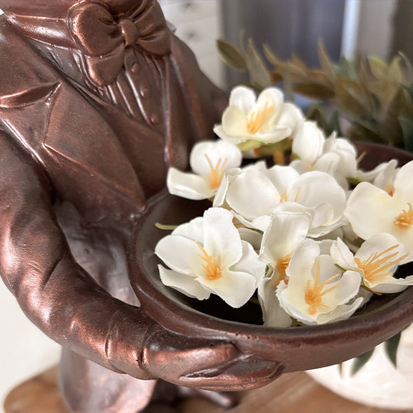 Charming Frog Bronze Bowl | Dapper Critters Collection (Online Exclusive)