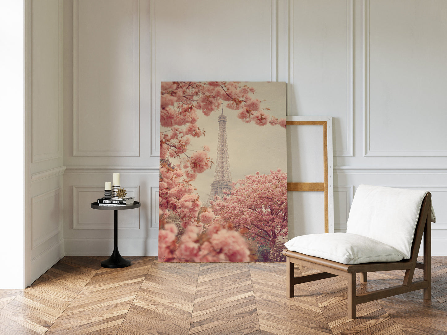 Petals Dance Beneath Parisian Skies  (Online Exclusive)