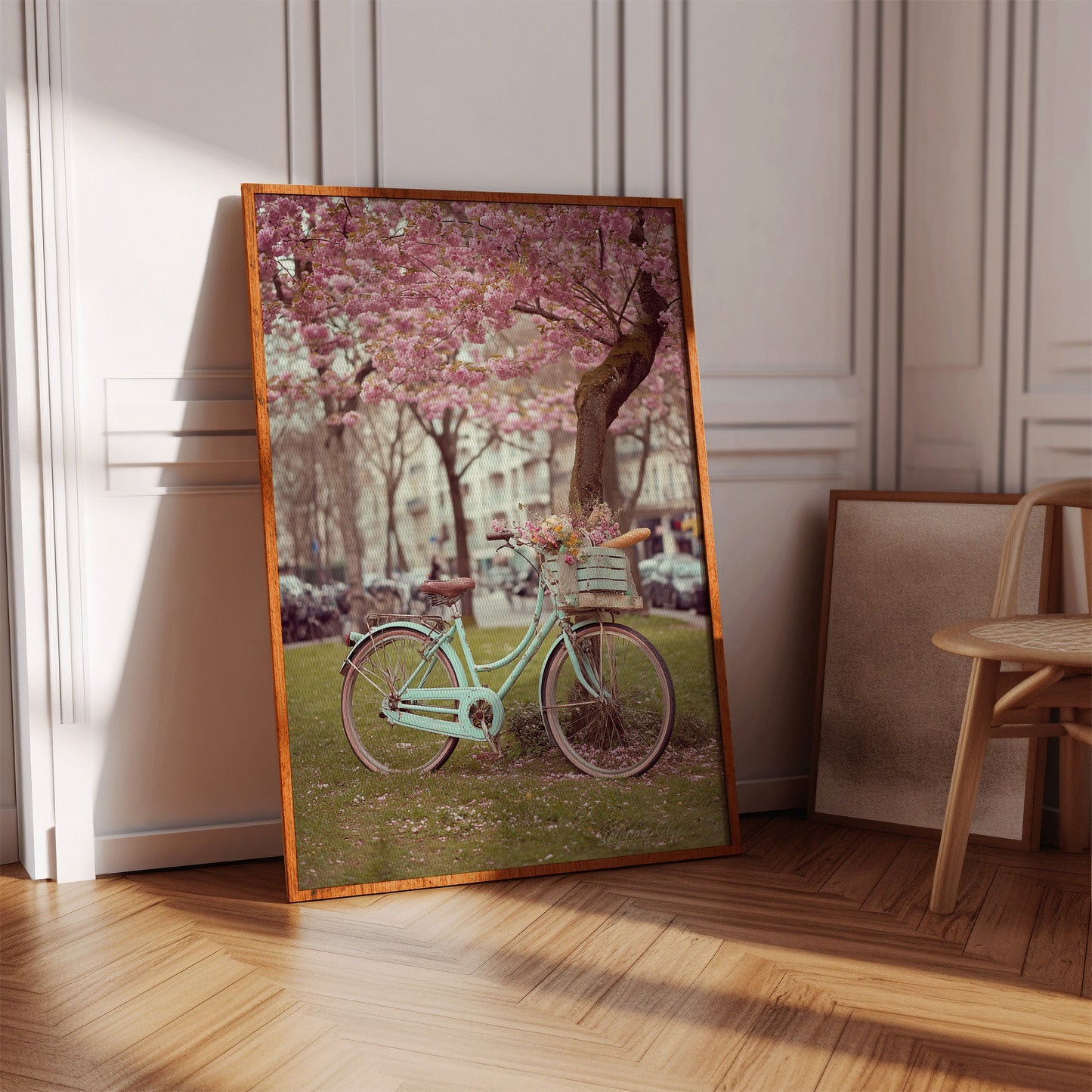 Bicycle Beneath Blossoming Canopy (Online Exclusive)
