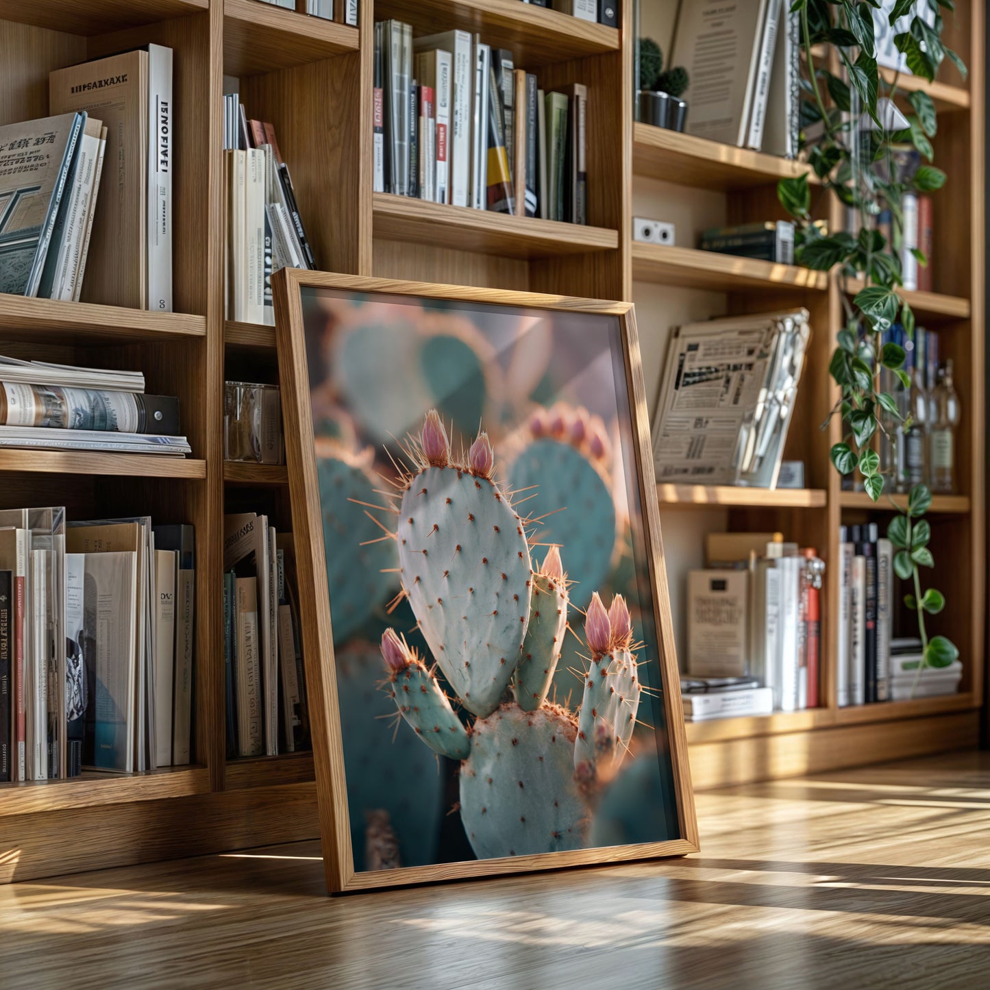 Cacti Embrace the Golden Dawn (Online Exclusive)