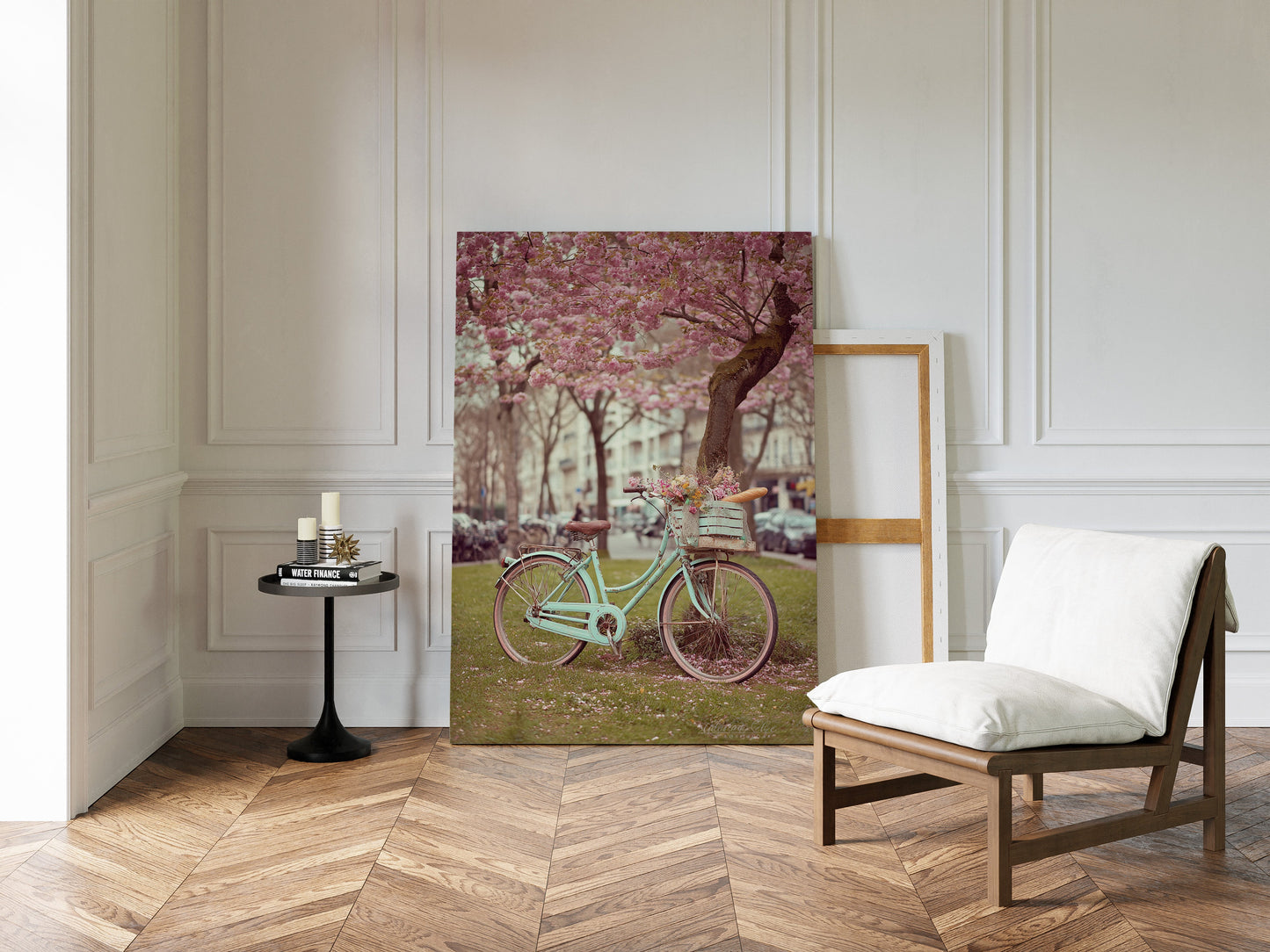 Bicycle Beneath Blossoming Canopy (Online Exclusive)