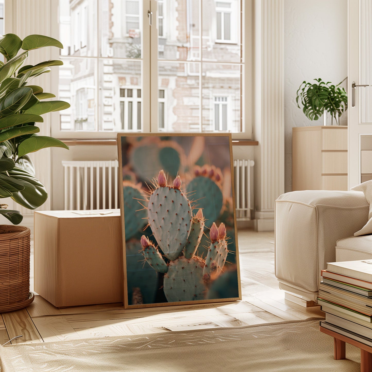 Cacti Embrace the Golden Dawn (Online Exclusive)