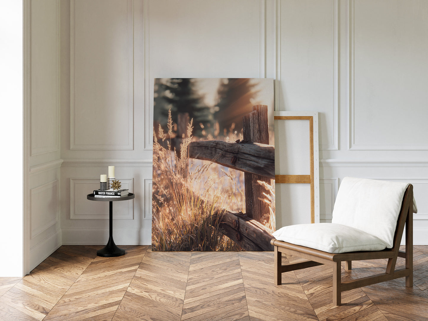 Golden Light on Weathered Wood (Online Exclusive)
