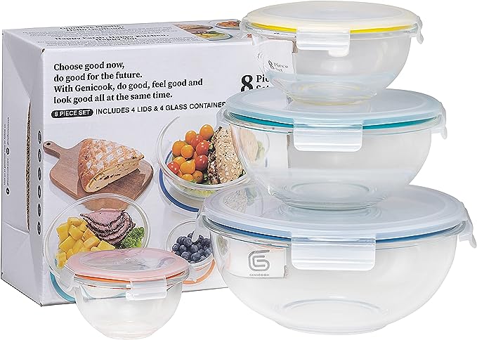 Mix & Store Glass Bowl Set (Online Exclusive)