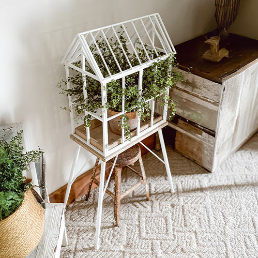Greenhouse Inspired Outdoor Plant Stand (Online Exclusive)