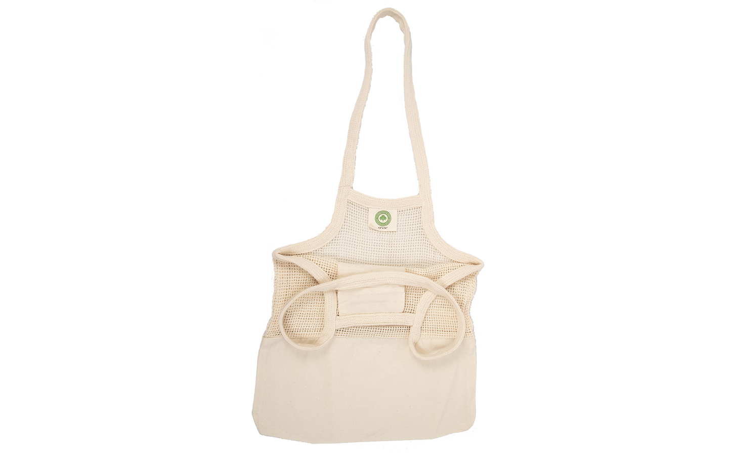 Mesh & Fabric Tote Bag (Online Exclusive)