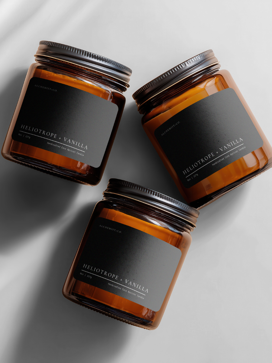 Heliotrope + Vanilla  Bliss Wellness Candle  (online exclusive)