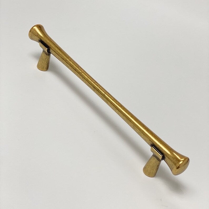 Hourglass "Tuscany" Drawer Pulls and Knobs in Antique Brass (Online Exclusive)