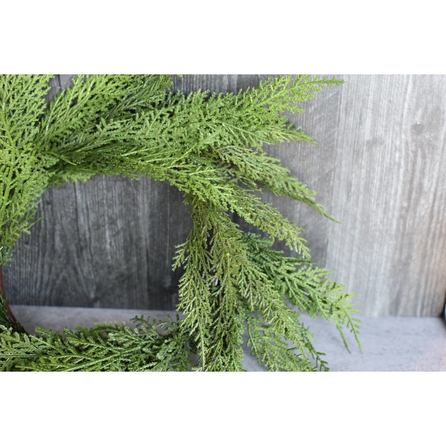12" Faux Cedar Wreath CW1 (Online exclusive)