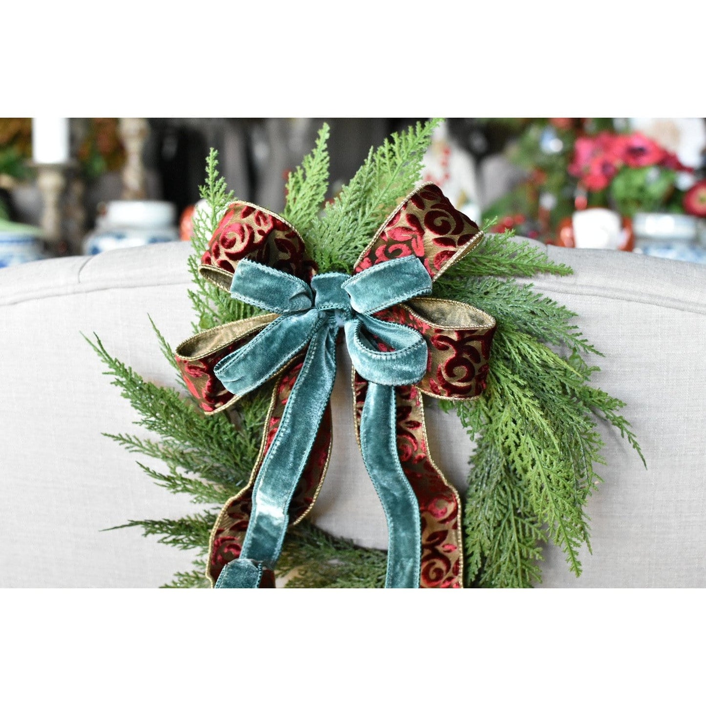 12" Faux Cedar Wreath CW1 (Online exclusive)
