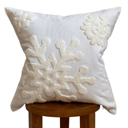 Snowflake Pillow Cover  (Online Exclusive)
