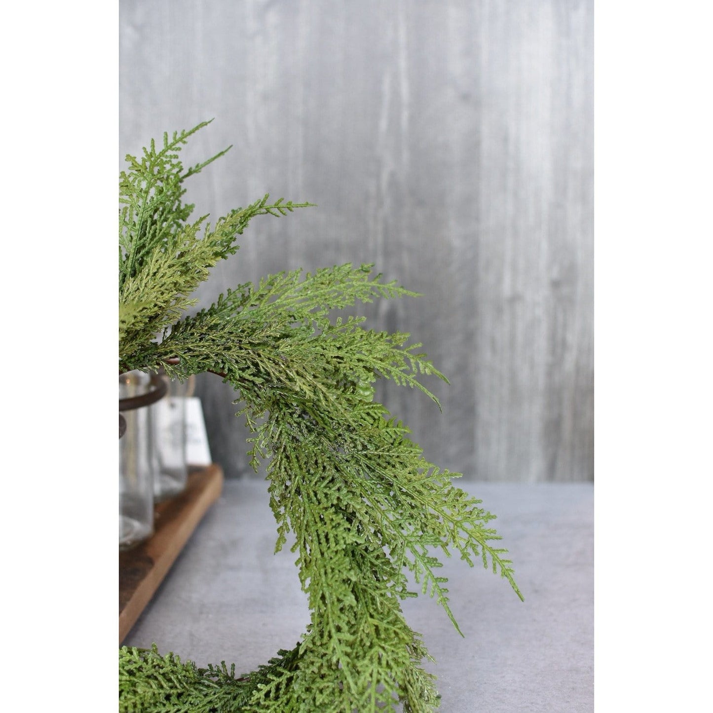 12" Faux Cedar Wreath CW1 (Online exclusive)