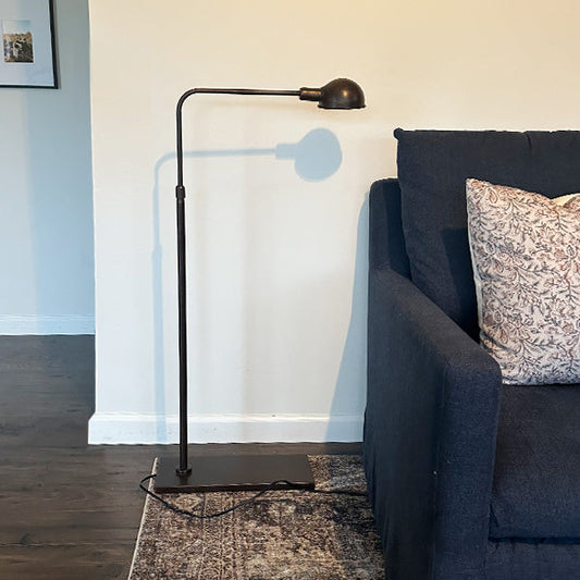 Adjustable Dome Iron Floor Lamp (Online Exclusive)
