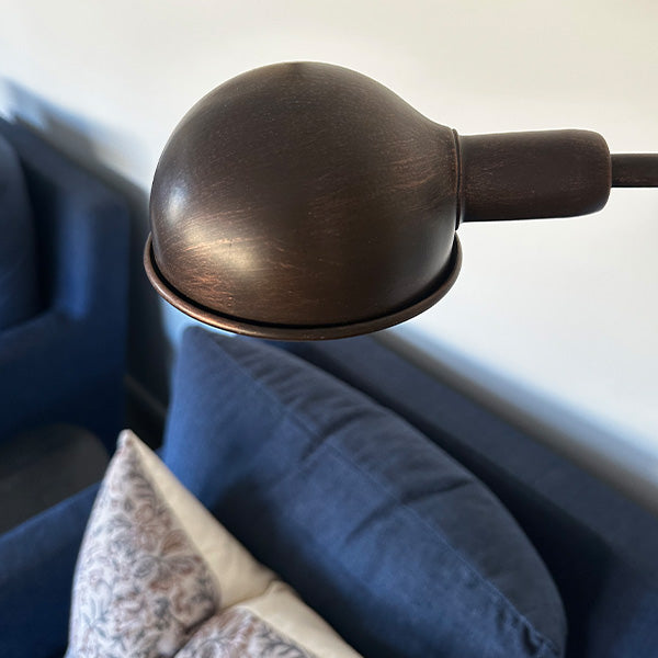 Adjustable Dome Iron Floor Lamp (Online Exclusive)