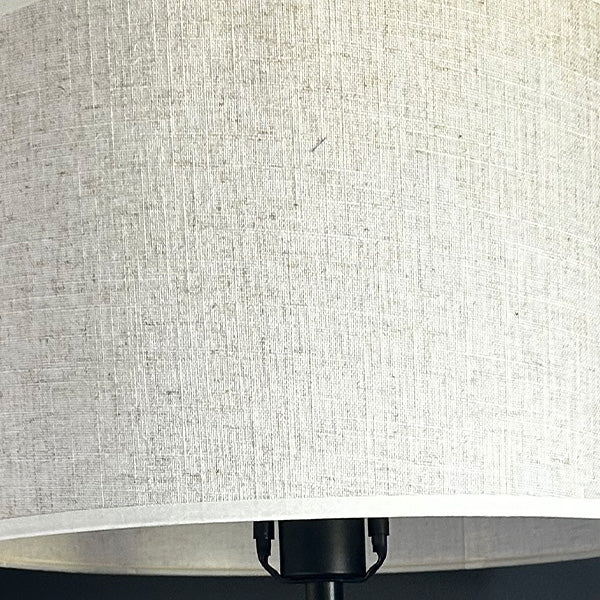 Intricate Beige Bedside Table Lamp (Online Exclusive)